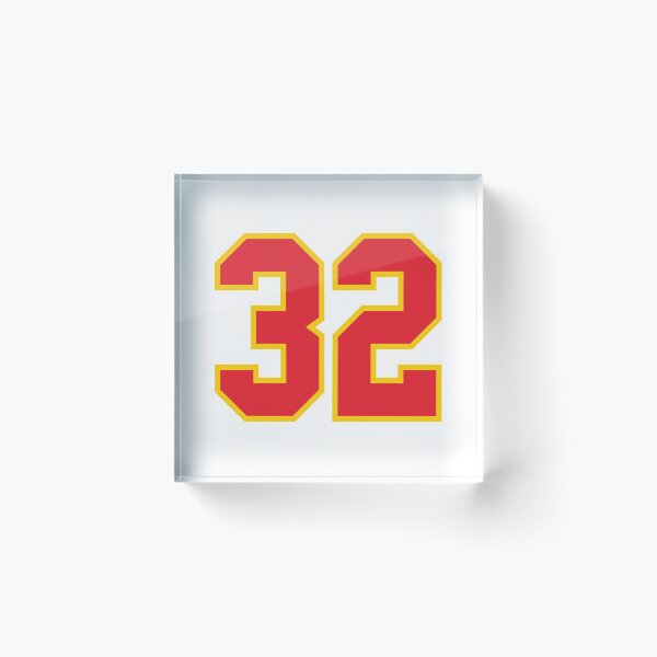 Item preview, 32 Jersey Number, Thirty-two Red designed and sold by elhefe.