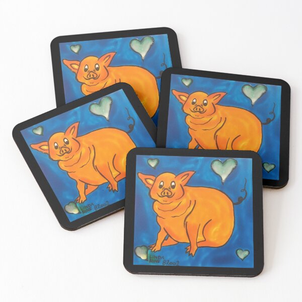 Item preview, Orange Pig designed and sold by lindahineart.