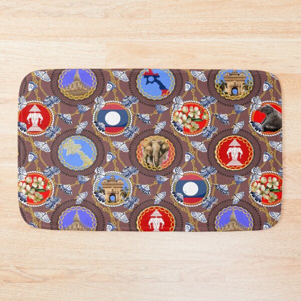 Item preview, LAOS VIENTIENE CHAIN – new looks at Laos’s image – A souvenir pattern with some style. Especially for you - because we know your pretty classy!  designed and sold by JOHNC1.