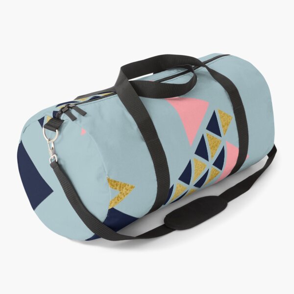 Item preview, Modern Geometric Art Print - Navy, Pink, and Gold Abstract Design designed and sold by Mrsmauve.