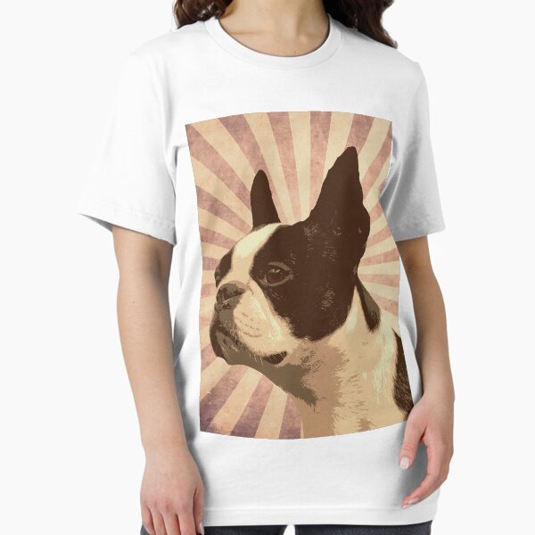 Retro Boston Terrior Essential T-Shirt