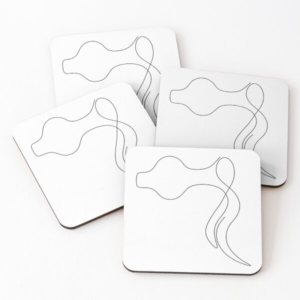 Item preview, aquarius zodiac sign simple line designed and sold by forcadellarte.