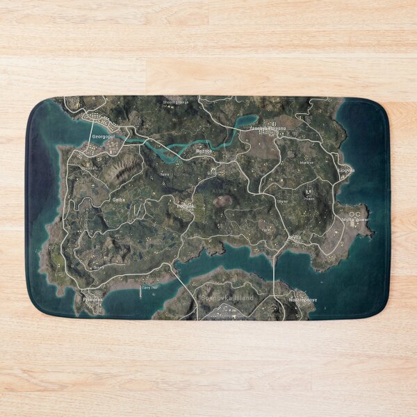 Item preview, PUBG New Erangel 10000x10000 (10k) poster designed and sold by TemporaryArt.