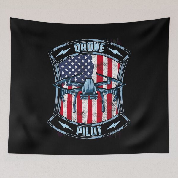 Item preview, Patriotic Drone Pilot America USA Droning designed and sold by perfectpresents.