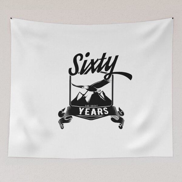 Item preview, 60 years - 60th birthday designed and sold by Cutebutfunny.