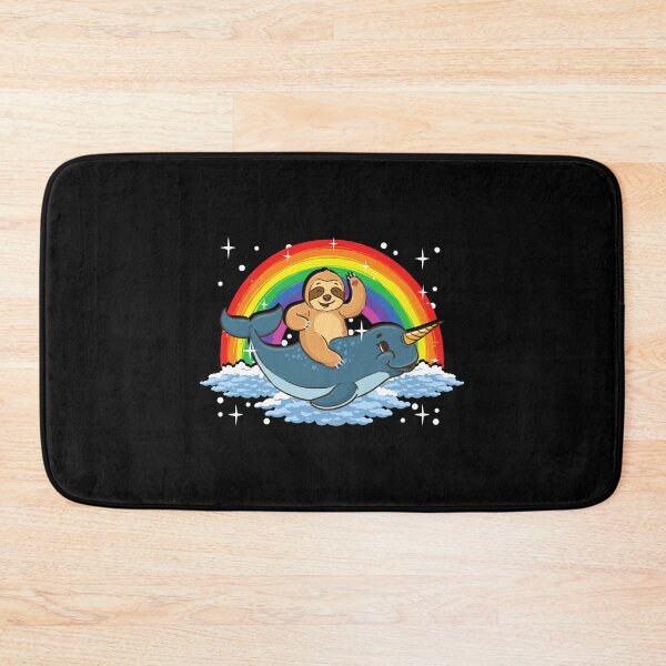 Item preview, Sloth Riding Narwhal Adorable Unicorn Of The Sea designed and sold by perfectpresents.