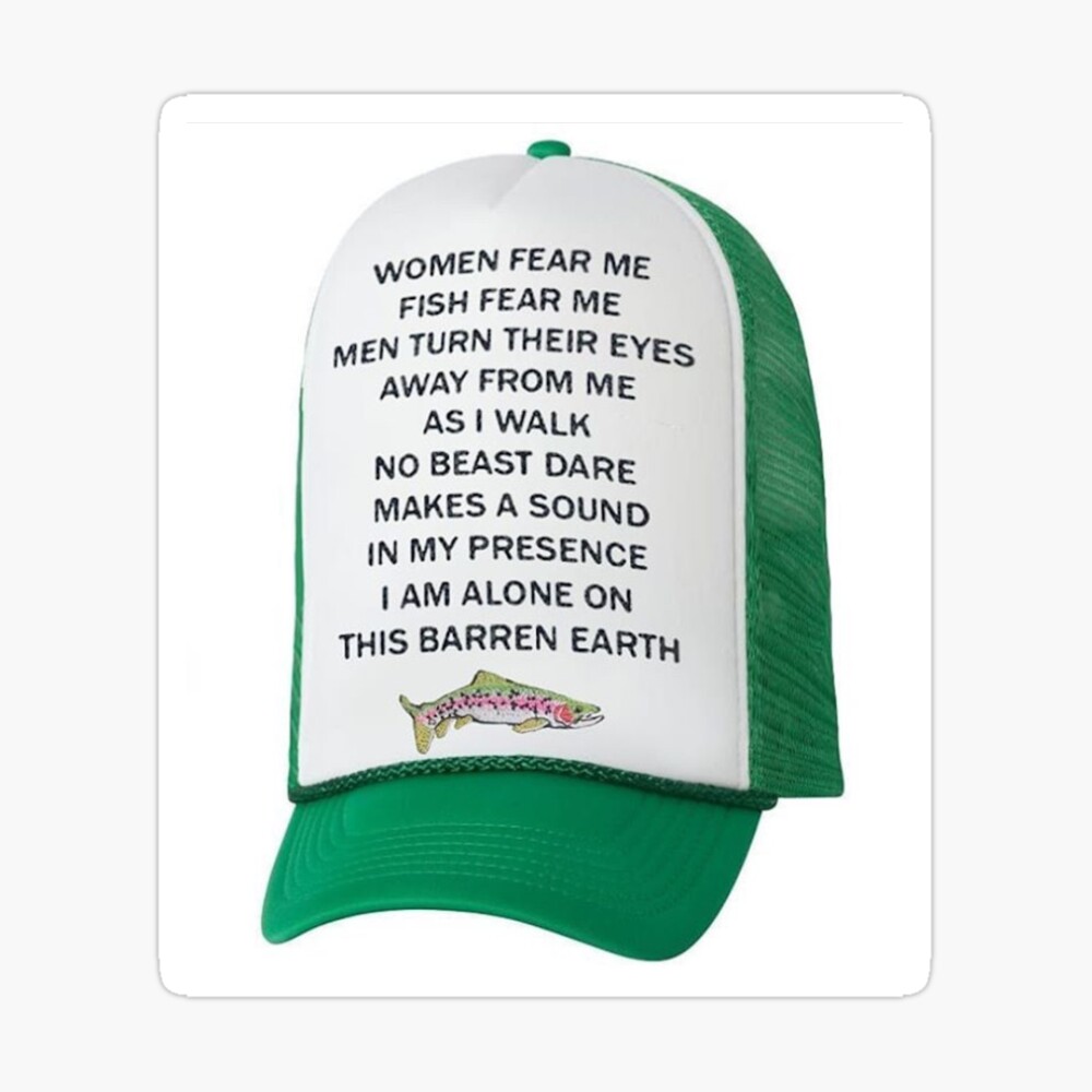 Women Fear Me Fish Fear Me | Sticker