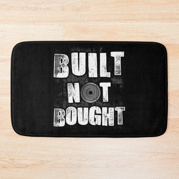 Item preview, Funny Built Not Bought Weightlifting Gym designed and sold by perfectpresents.