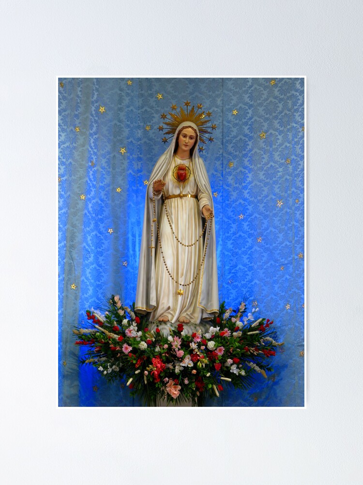 "Our Lady of Fatima" Poster by fajjenzu | Redbubble