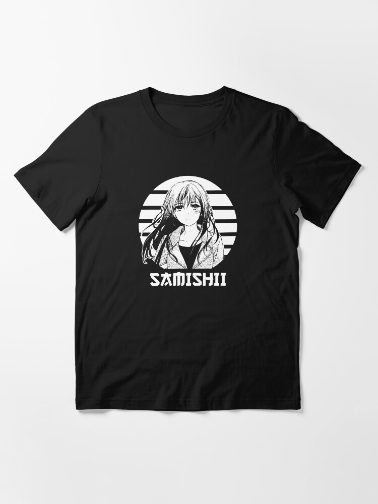 Samishii Sad Girl Anime T Shirt By Yibinhart Redbubble