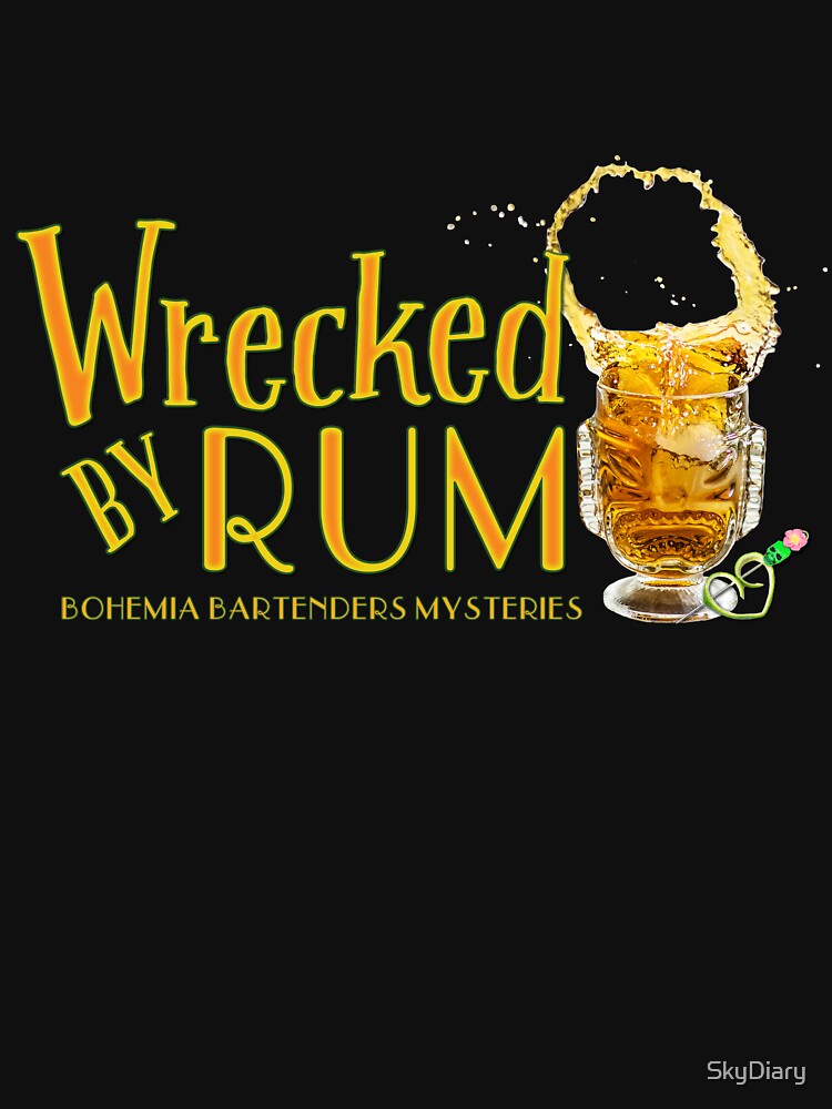 Thumbnail 5 of 5, Pullover Hoodie, Wrecked by Rum tiki cocktail designed and sold by SkyDiary.
