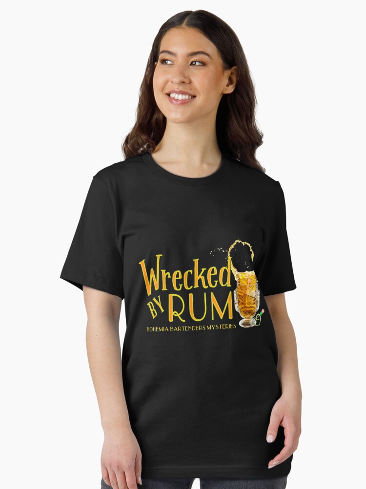 Thumbnail 2 of 7, Essential T-Shirt, Wrecked by Rum tiki cocktail designed and sold by SkyDiary.