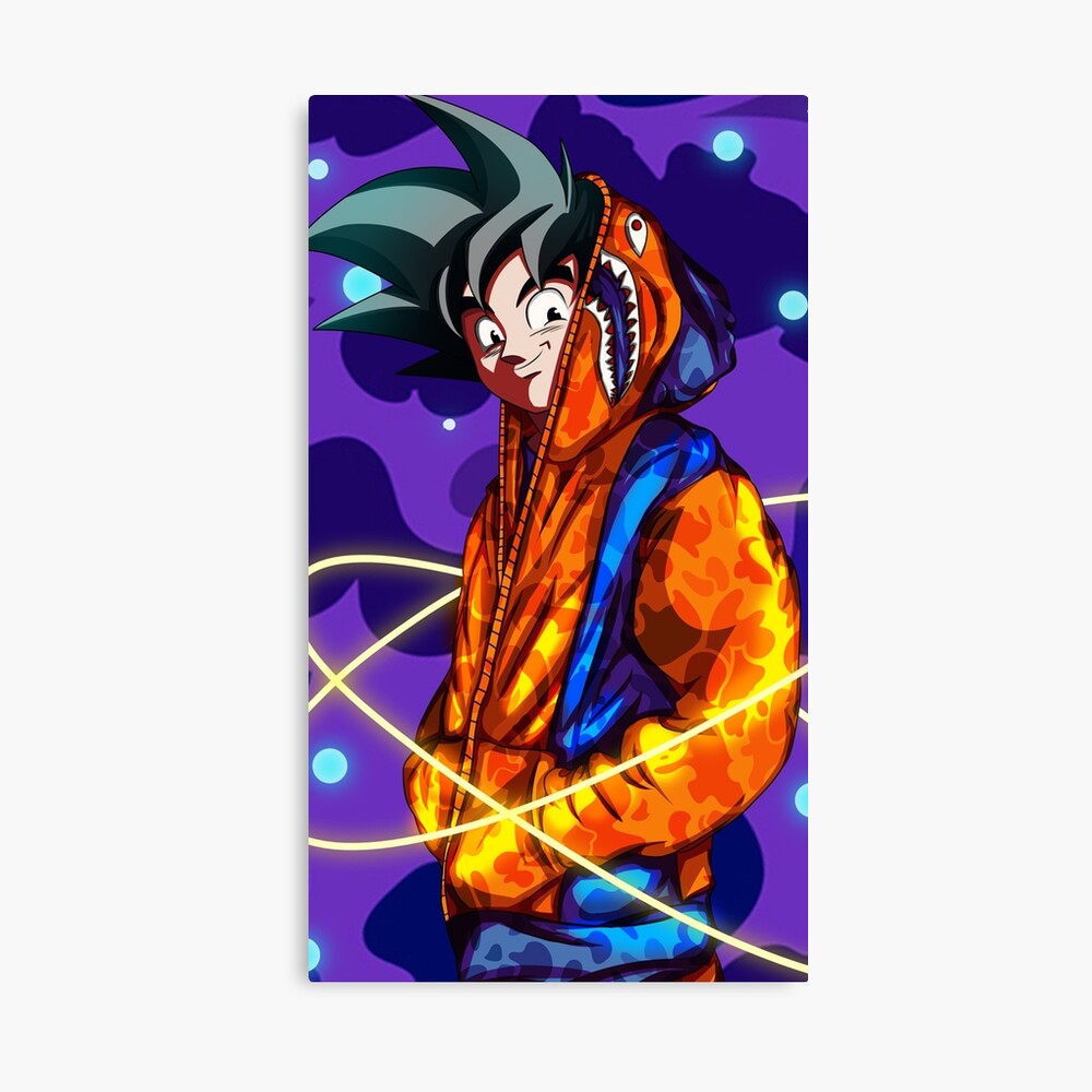 Goku bape hoodie best sale