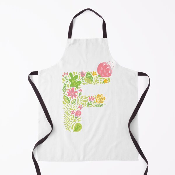 Item preview, Summer Floral Initial F designed and sold by karspaul.