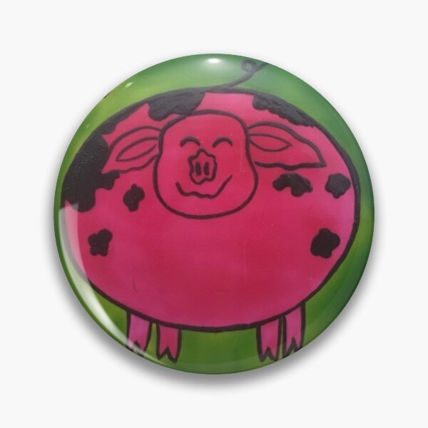 Item preview, Happy Pink Pig designed and sold by lindahineart.