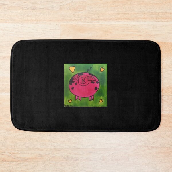 Item preview, Happy Pink Pig designed and sold by lindahineart.