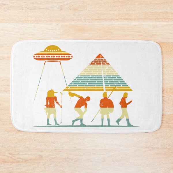 Item preview, Alien UFO Egyptian Pyramid True Story Unisex design print designed and sold by Lisbob.