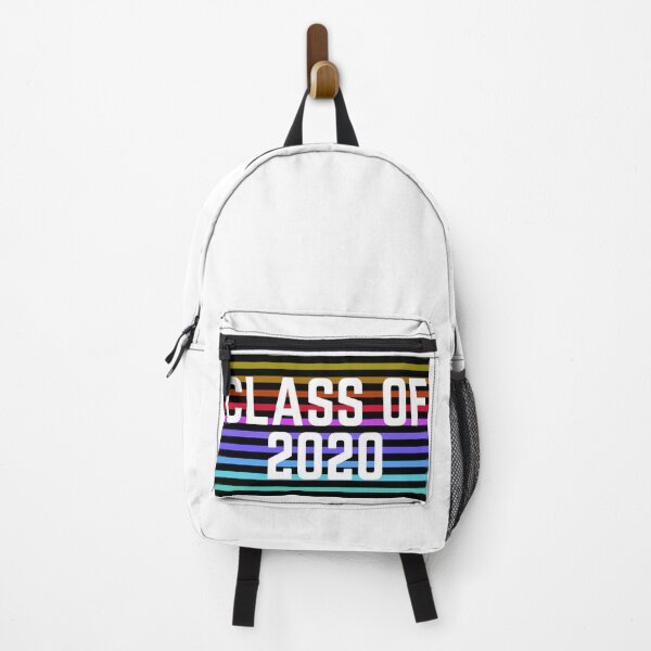 Item preview,  Class Of 2020  White Font With Colorful Lines Behind designed and sold by vineeth.