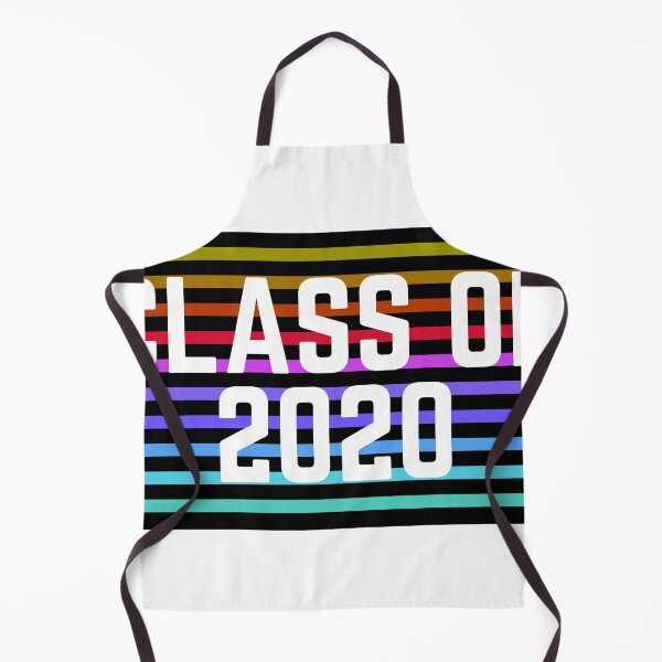 Item preview, Class Of 2020 White Font With Colorful Lines Behind designed and sold by vineeth.