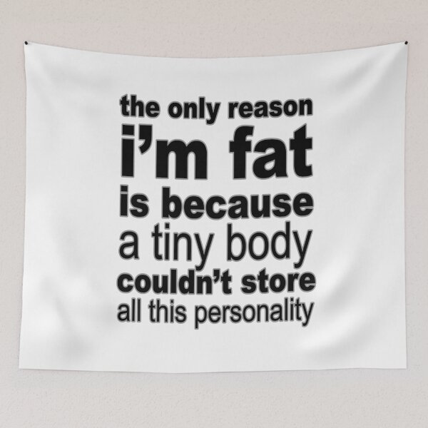 Item preview, Yes, I am  Fat designed and sold by Maria  Gonzalez.