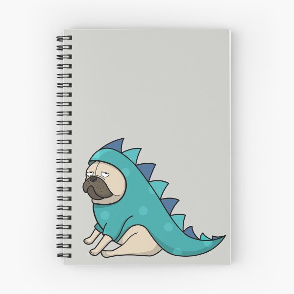 Item preview, Grumpy Dino Pug designed and sold by benzy.