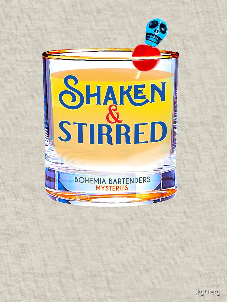 Thumbnail 7 of 7, Classic T-Shirt, Shaken AND Stirred designed and sold by SkyDiary.