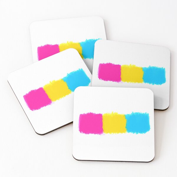 Item preview, Pansexual Paint Swatches designed and sold by SpookyWoosh.