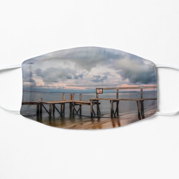 Shelley Beach, Portsea, Mornington Peninsula, Victoria, Australia Flat Mask