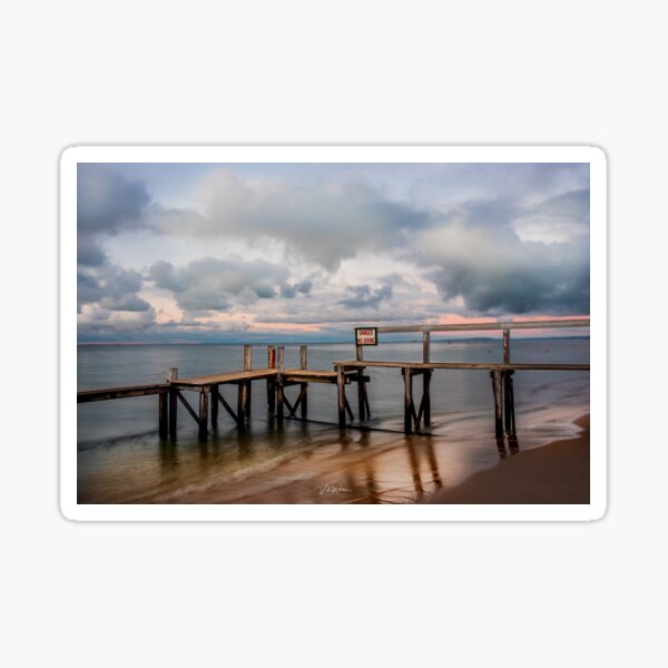 Shelley Beach, Portsea, Mornington Peninsula, Victoria, Australia Sticker