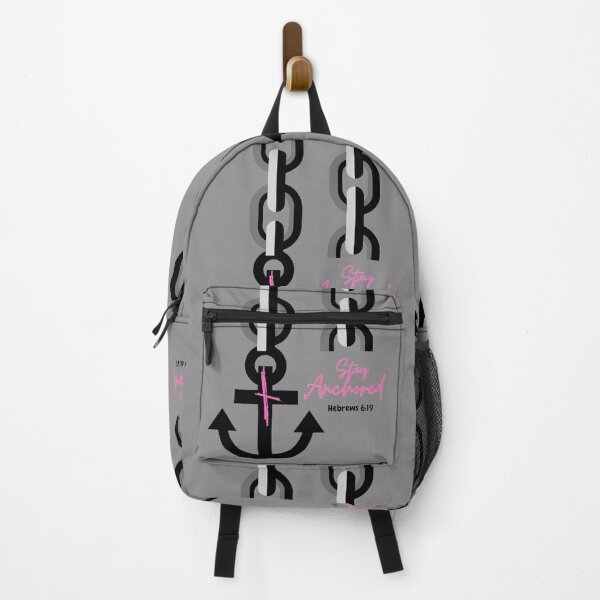 Item preview, STAY ANCHORED PINK & BLACK  designed and sold by SheGotJoy.