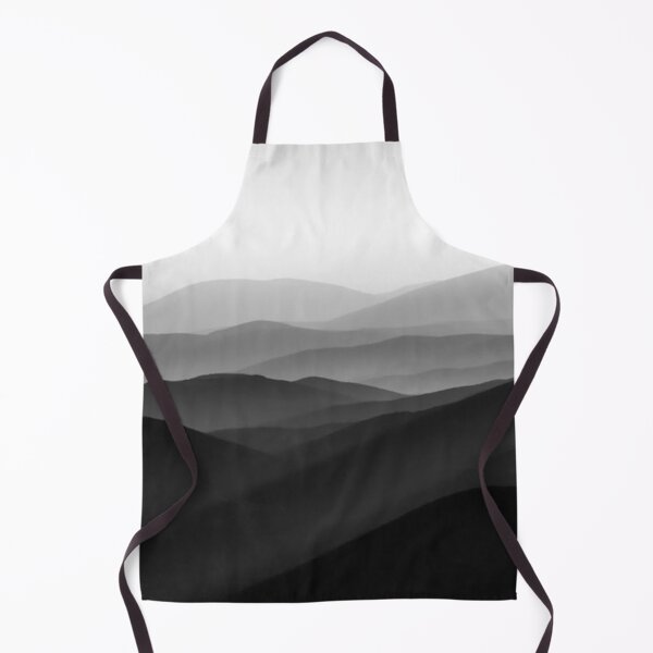 Item preview, Brumosas montañas blancas y negras designed and sold by Anchit Puthran.