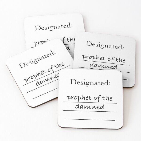 Item preview, Designated: prophet of the damned designed and sold by axolotl-llelo.