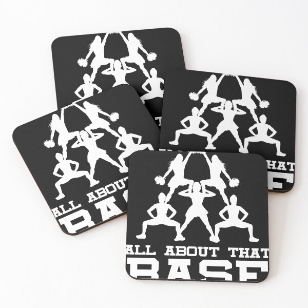 Item preview, All About That Base Cheerleading design, Cheer gift, Cheerle product designed and sold by Lisbob.