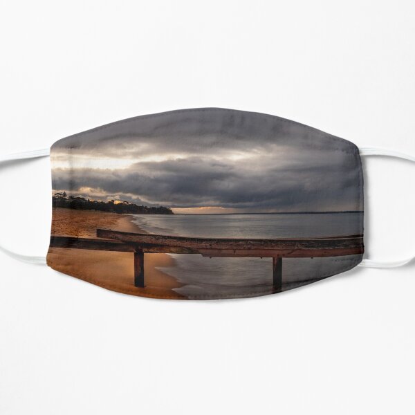 Shelley Beach, Portsea, Mornington Peninsula, Victoria, Australia Flat Mask