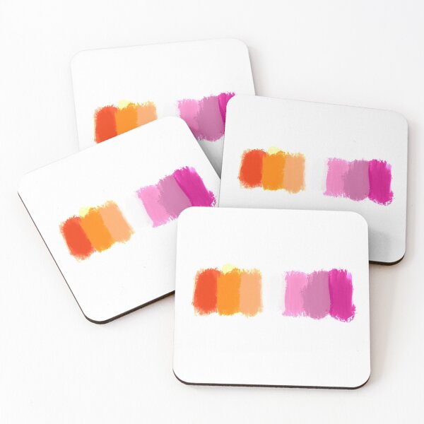 Item preview, New Lesbian Paint Swatches designed and sold by SpookyWoosh.