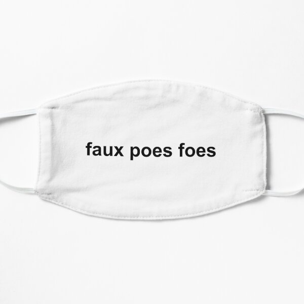 faux poes foes Mask