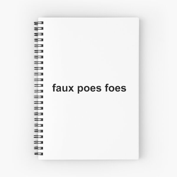 Item preview, faux poes foes designed and sold by quoteedesigns.