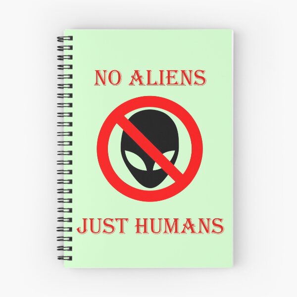 Item preview, No aliens, just humans designed and sold by helenkaiy.