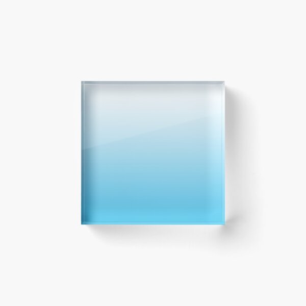 Item preview, Light Blue and White Gradient designed and sold by Cool Fun  Awesome Time.
