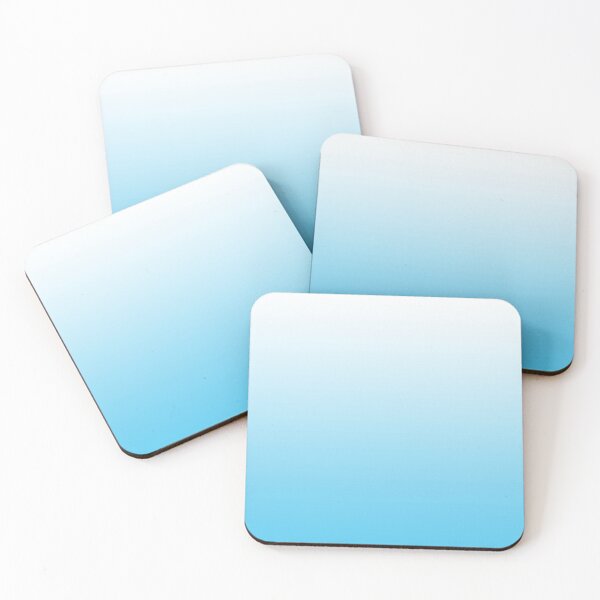 Item preview, Light Blue and White Gradient designed and sold by Cool Fun  Awesome Time.