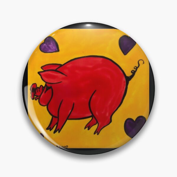 Item preview, Red Pig designed and sold by lindahineart.