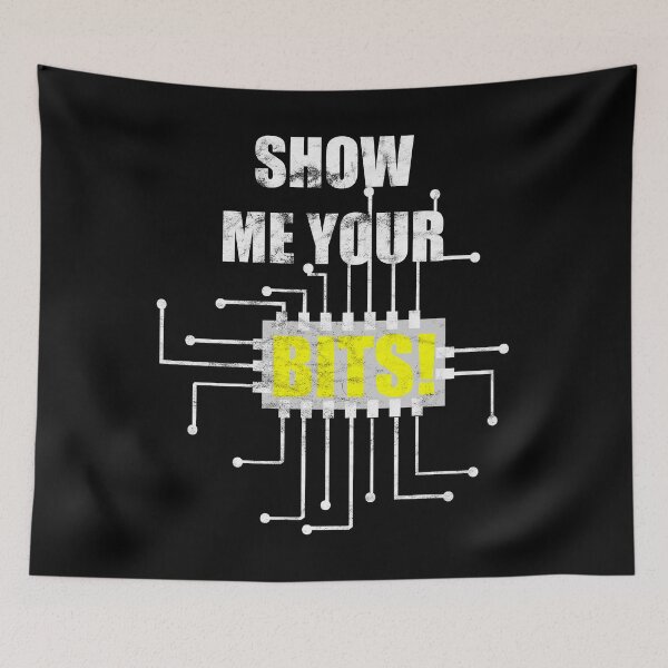 Item preview, Show me your bits! Funny nerds geek CPU designed and sold by Argentini.