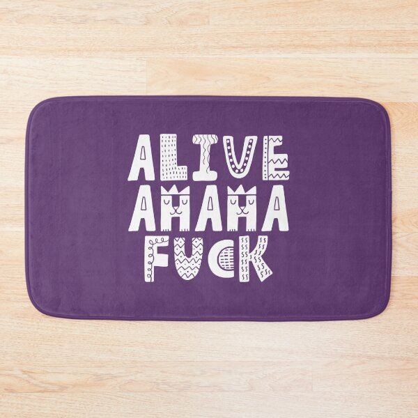 Item preview, Alive Ahaha Fuck Meme Cute Letters Girls #9 designed and sold by SalahBlt.