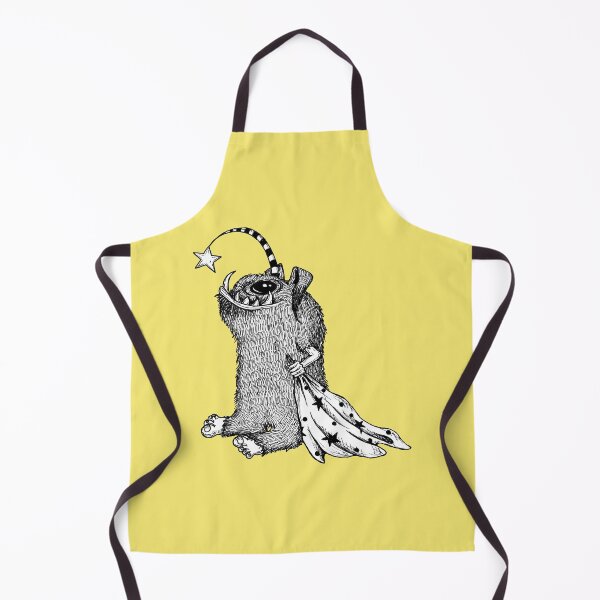 Item preview, Cute sleepy wild monster bedtime creature drawing designed and sold by RedFinchDesigns.