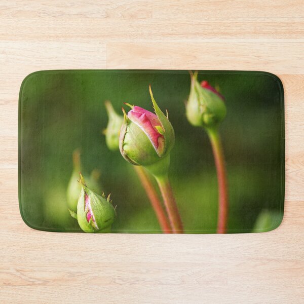 Item preview, Five Pink Rose In Buds designed and sold by Joy Watson - Natural Light Photography .