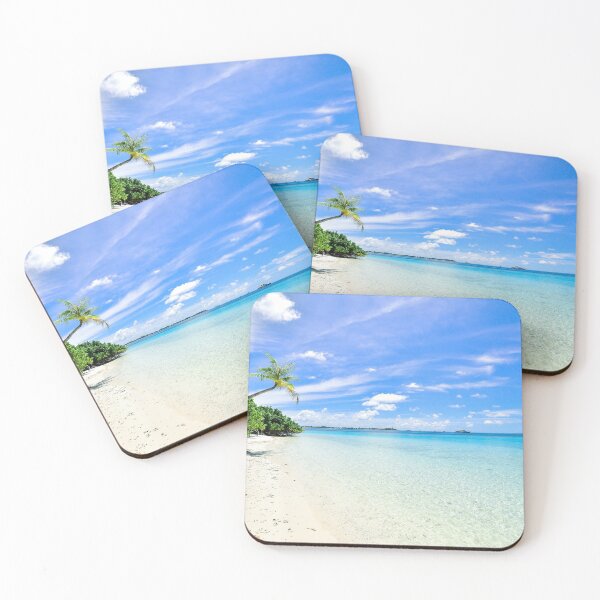 Item preview, Day at the Beach Palm Clear Waves Ocean Water designed and sold by PowerfulPrinted.