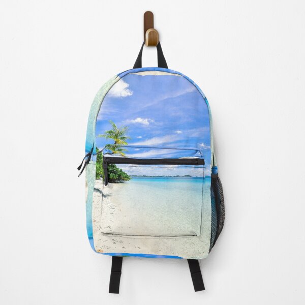 Item preview, Day at the Beach Palm Clear Waves Ocean Water designed and sold by PowerfulPrinted.
