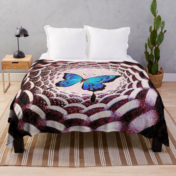 Item preview, Butterfly flying into a portal designed and sold by helenkaiy.