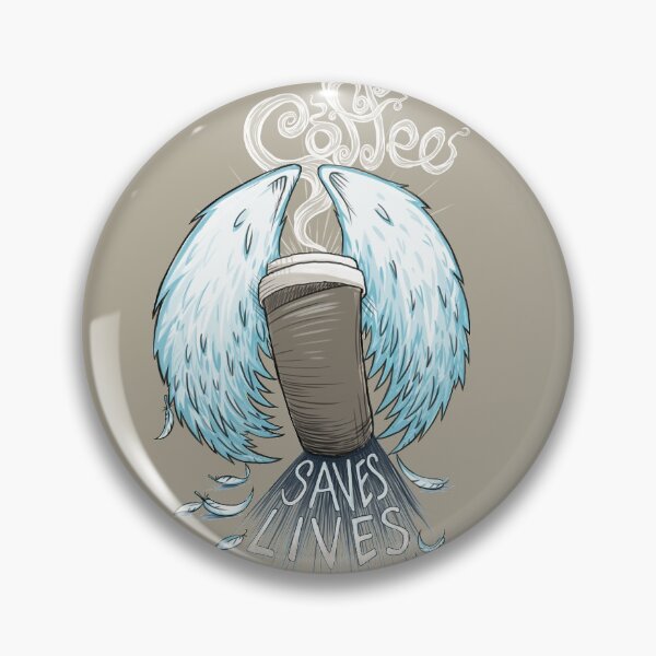 Item preview, Coffee Saves Lives designed and sold by Str4yk1tt3n.