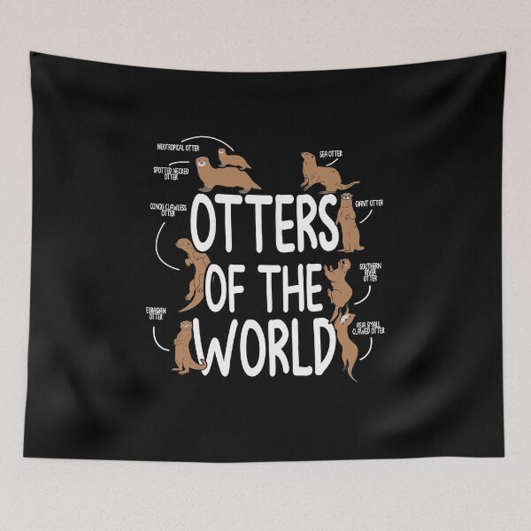 Item preview, Otters of the World designed and sold by redshirtz.